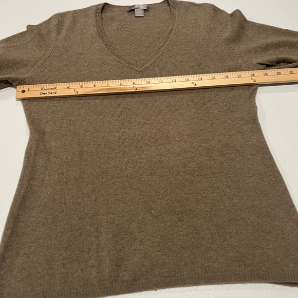 Charter Club 100% cashmere women's v-neck sweater - Picture 5 of 6